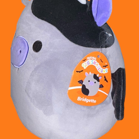 12-inch Bridgette Squishmallows Plush Toy Vampire Bat Cow - Picture 7 of 11